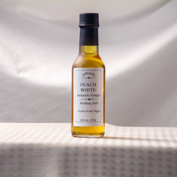 Peach White Balsamic Vinegar 6oz.