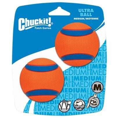 Lot de 2  balles chuck it