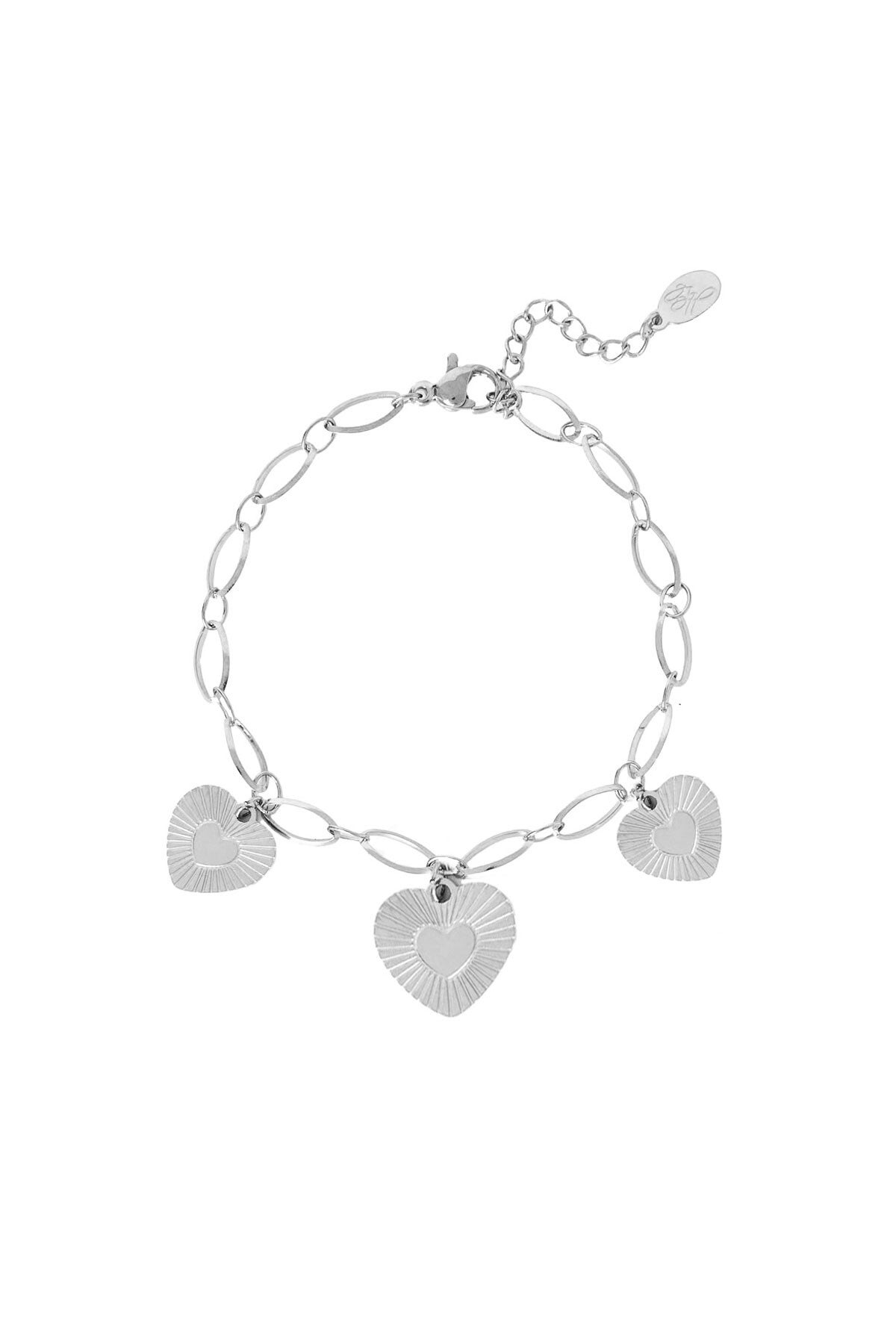 Armband "Heart coins"
