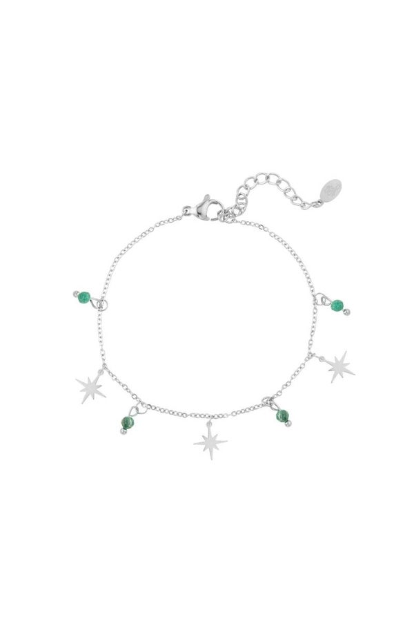 Armband "Noordster en kraaltjes"