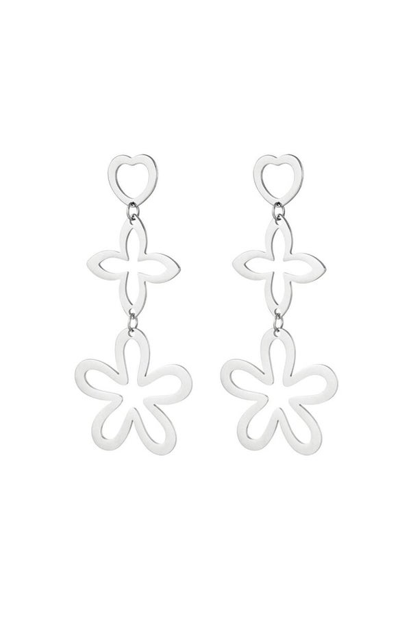 Oorbellen "Statement 3 bedels"