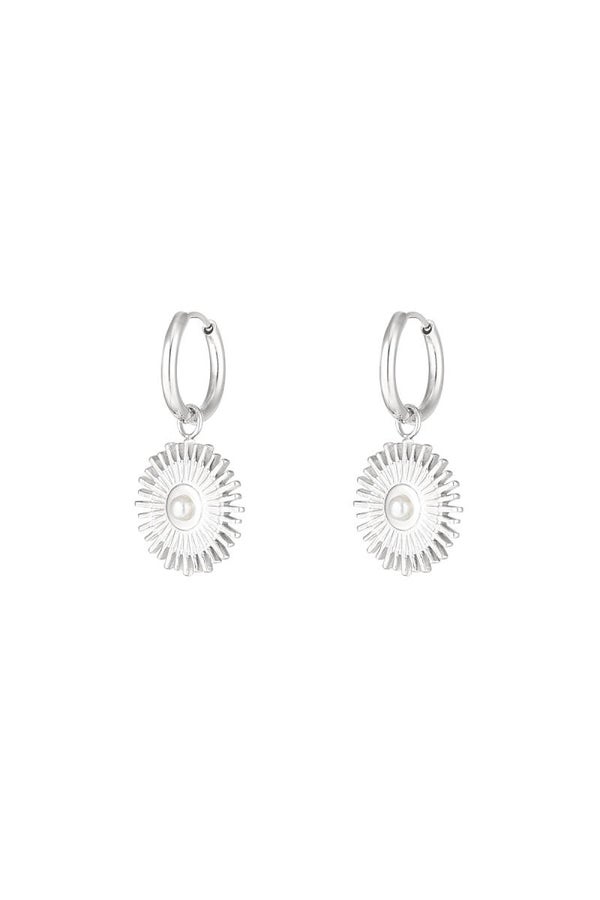 Oorbellen "Sunny pearl"
