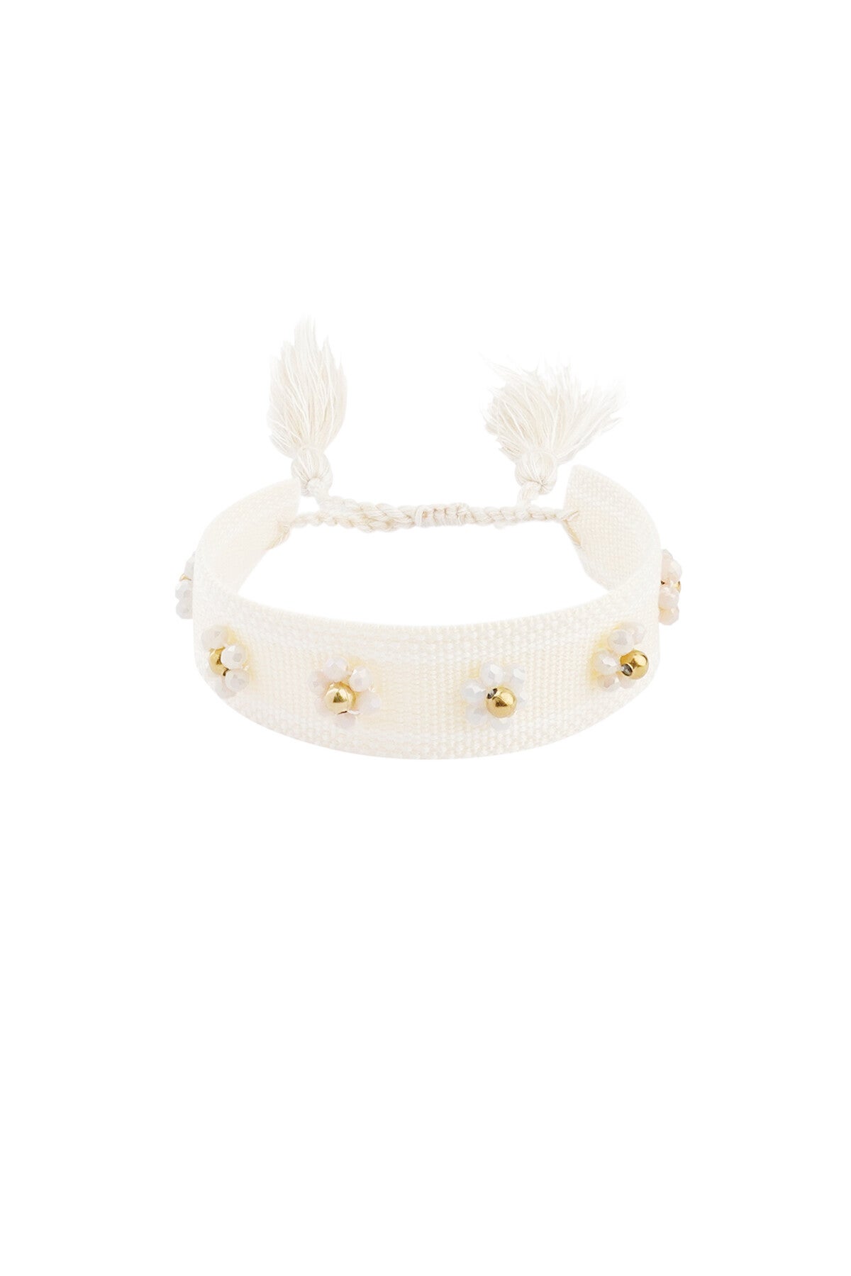 Armband "Stofje bloem"