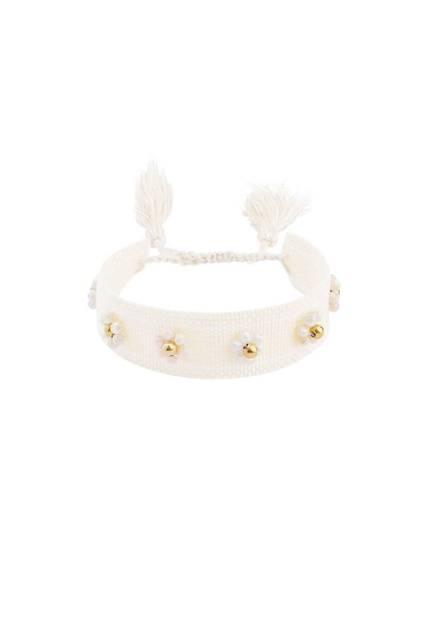 Armband "Stofje bloem"