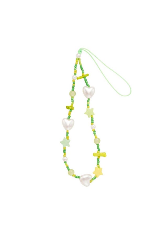 Telefoonkoord "Parel groen"