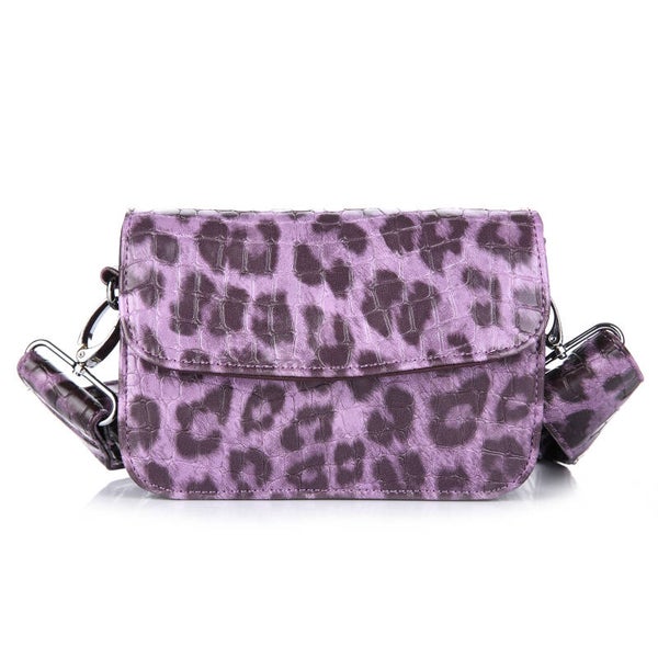 Tas "Leo croco paars"