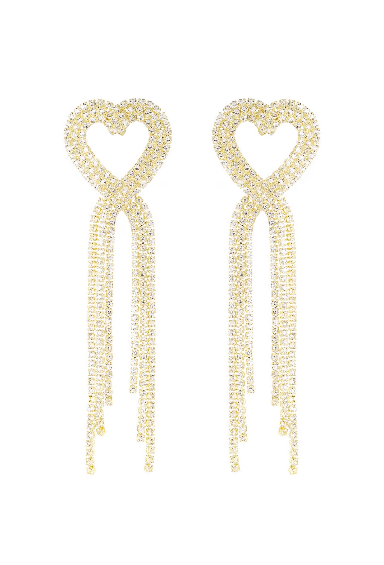 Oorbellen “Kerst hart”