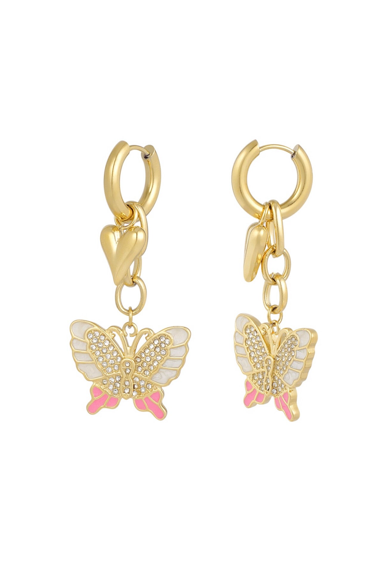 Oorbellen “Butterfly candy”
