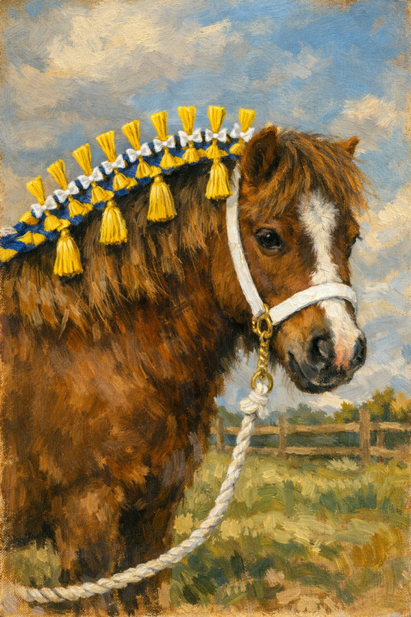 Niet zo traditionele manen vlaggetjes set