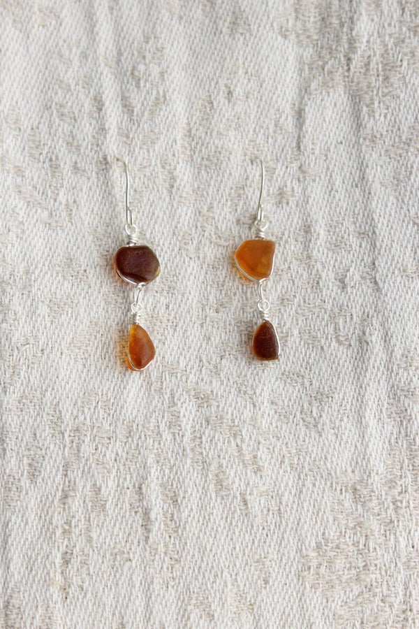 Boucles d'oreilles du lac #309