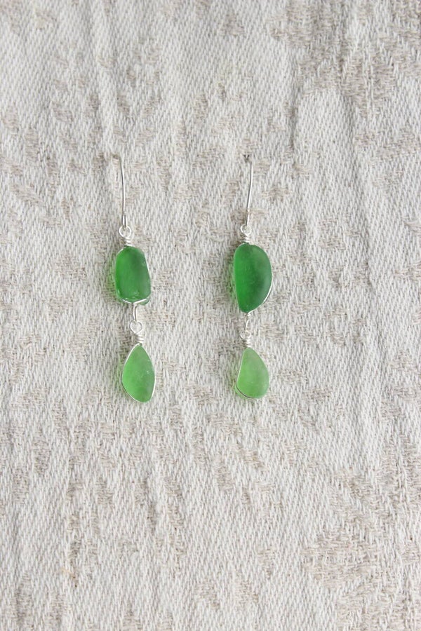 Boucles d'oreilles du lac #314