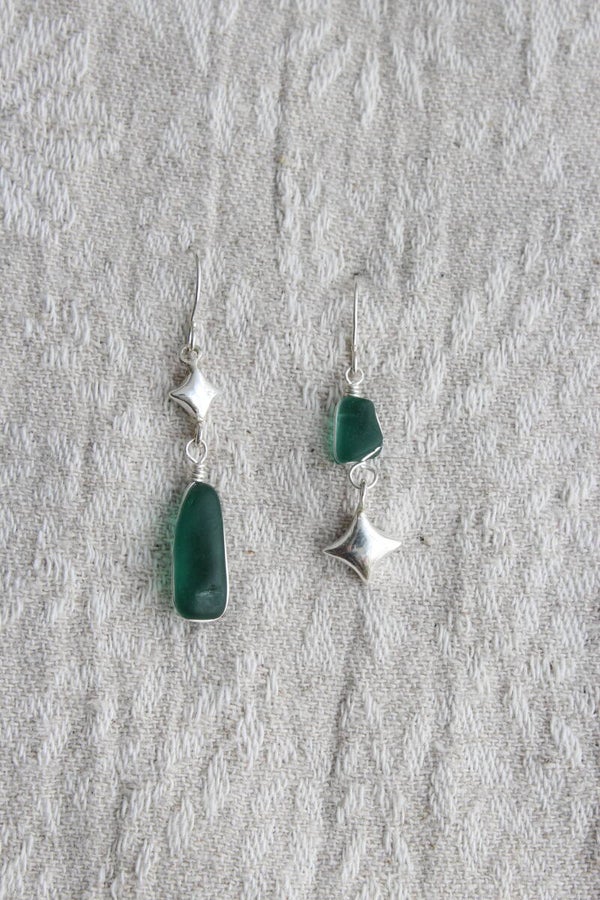 Boucles d'oreilles du lac #322