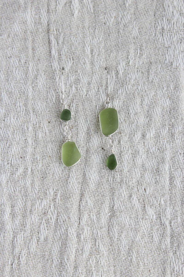 Boucles d'oreilles du lac #333