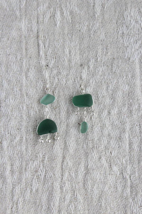 Boucles d'oreilles du lac #328