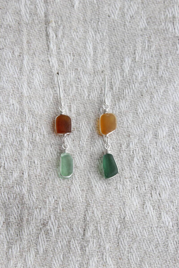 Boucles d'oreilles du lac #387