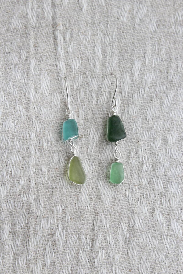 Boucles d'oreilles du lac #388