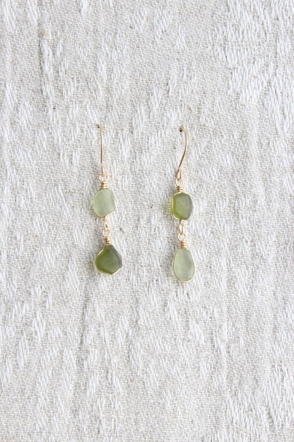 Boucles d'oreilles du lac #393