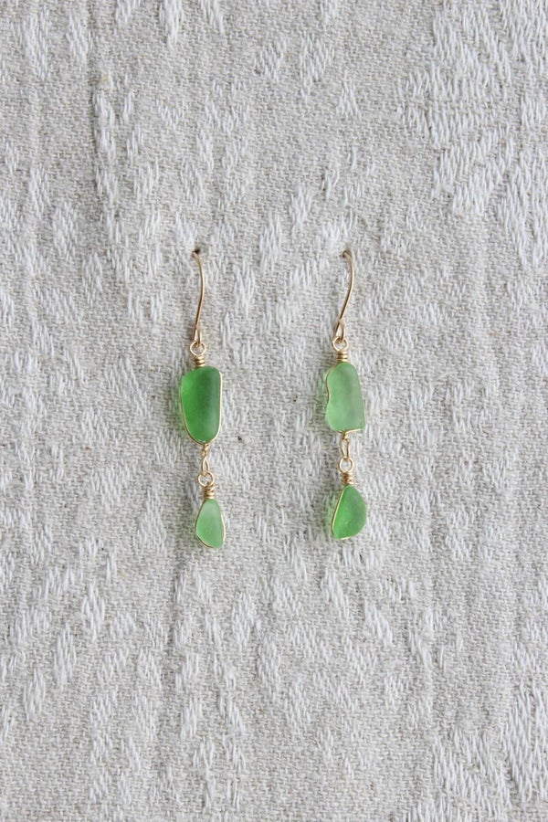 Boucles d'oreilles du lac #395