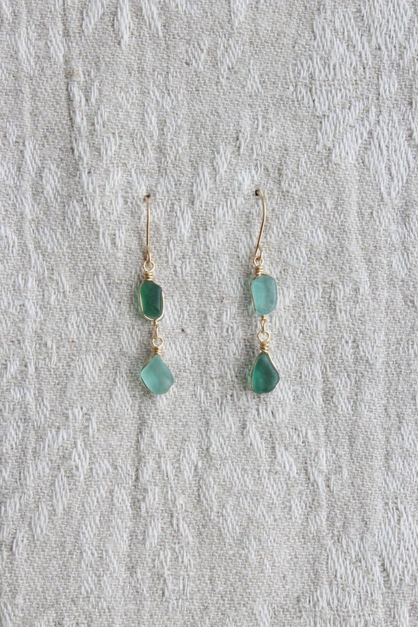 Boucles d'oreilles du lac #394