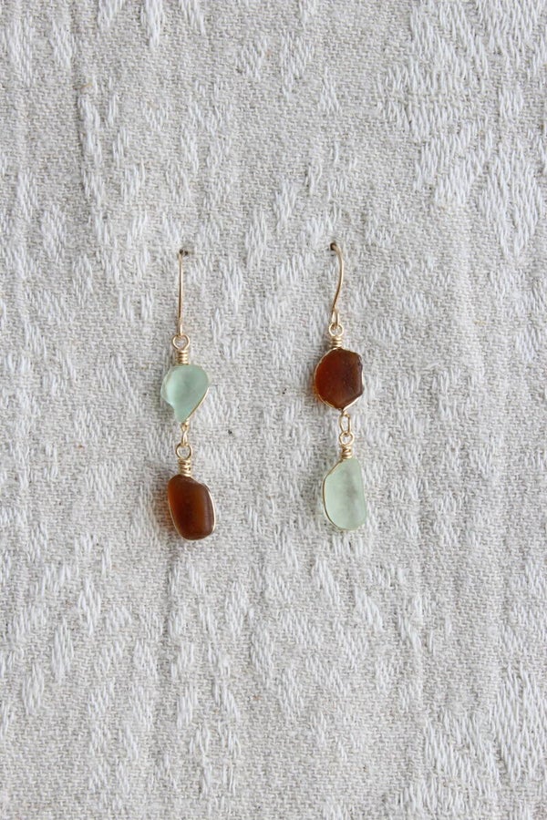 Boucles d'oreilles du lac #391