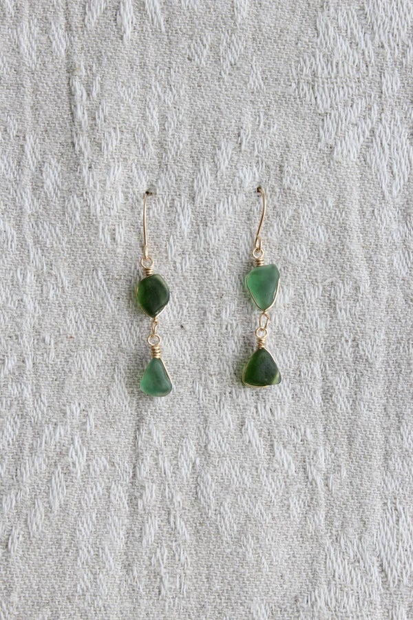 Boucles d'oreilles du lac #396