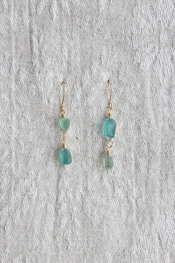Boucles d'oreilles du lac #397