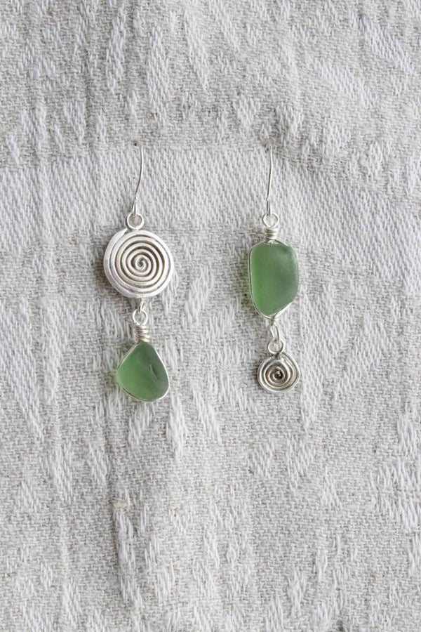 Boucles d'oreilles du lac #418