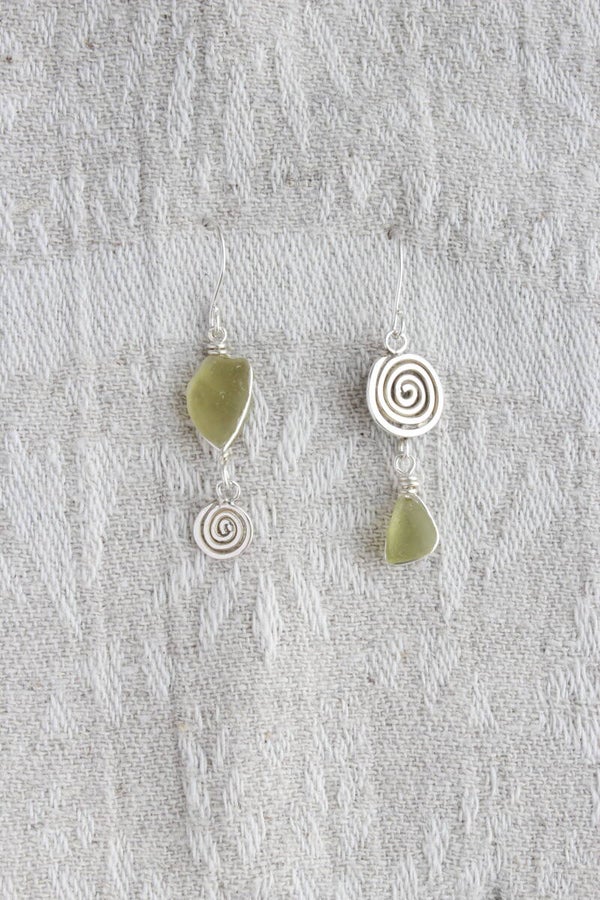 Boucles d'oreilles du lac #419
