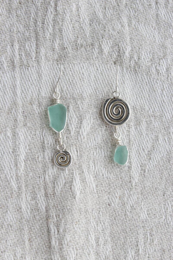 Boucles d'oreilles du lac #420
