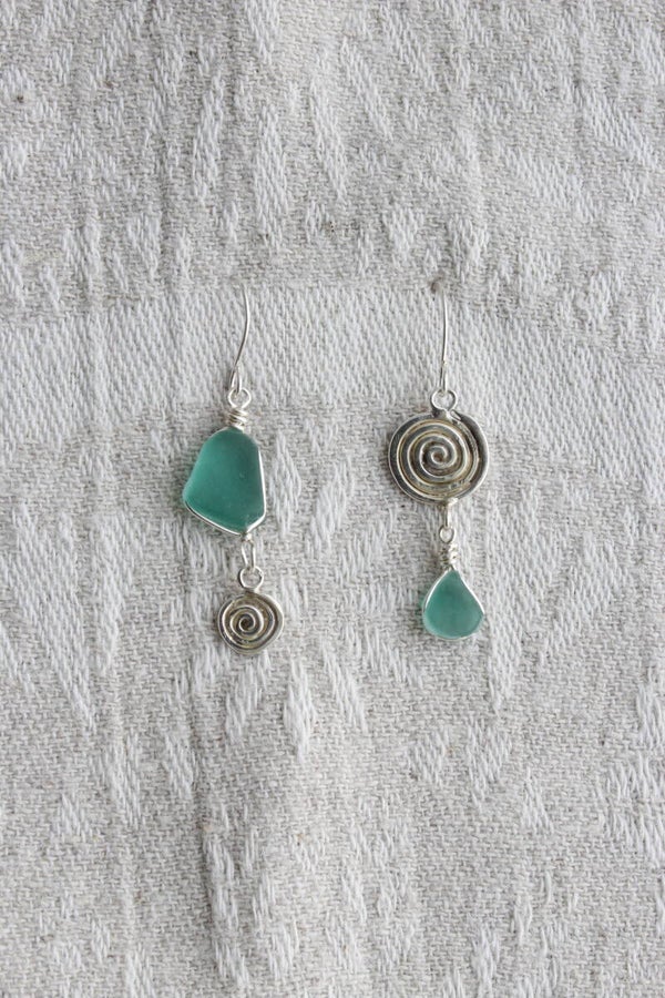 Boucles d'oreilles du lac #421