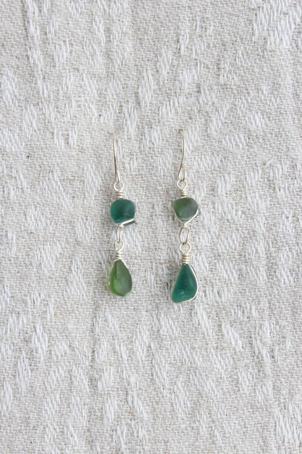 Boucles d'oreilles du lac #422