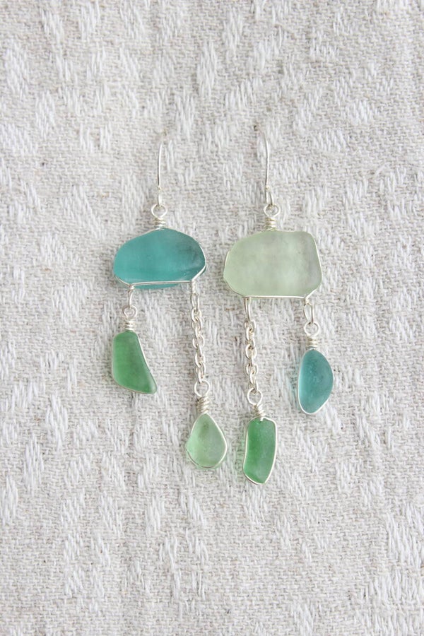 Boucles d'oreilles du lac #425
