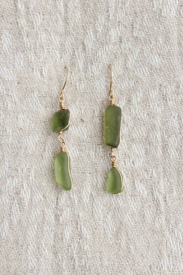 Boucles d'oreilles du lac #449
