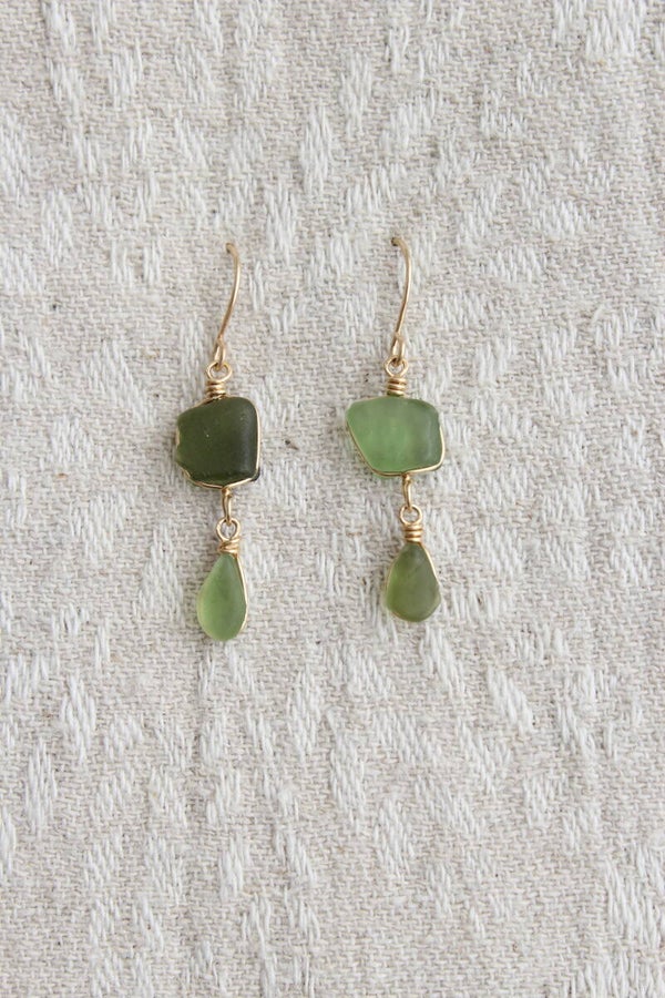 Boucles d'oreilles du lac #451