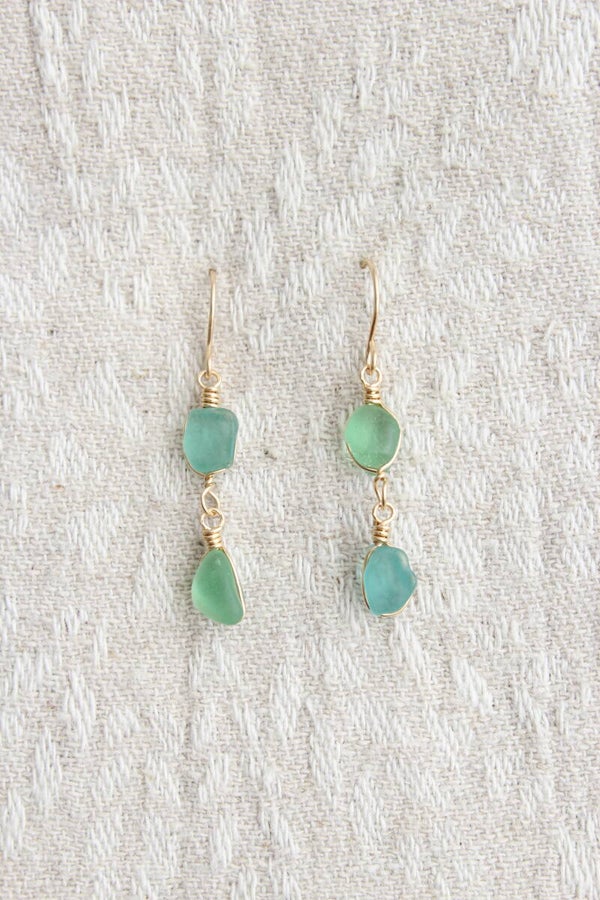 Boucles d'oreilles du lac #492