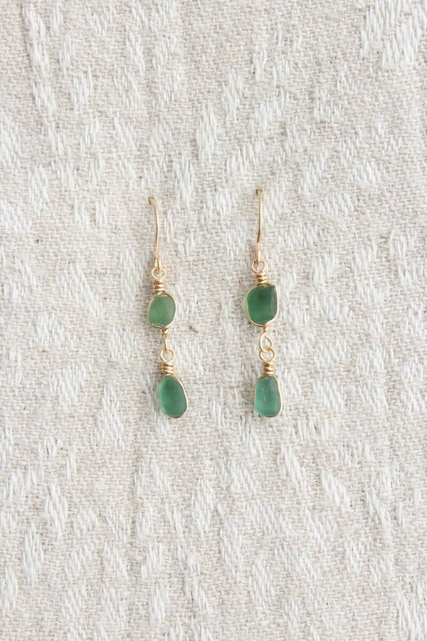 Boucles d'oreilles du lac #493