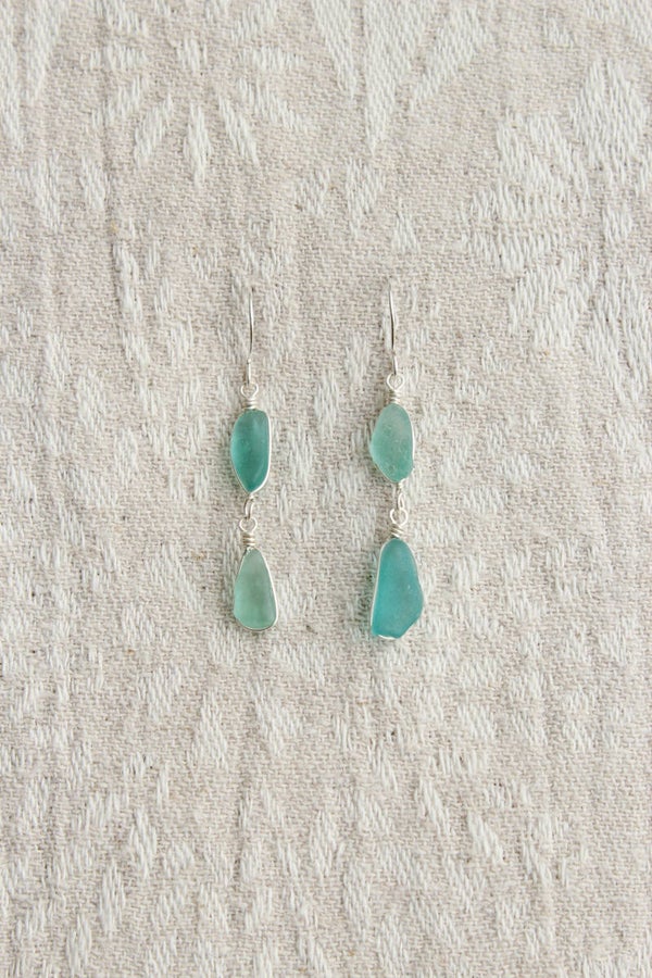 Boucles d'oreilles du lac #521