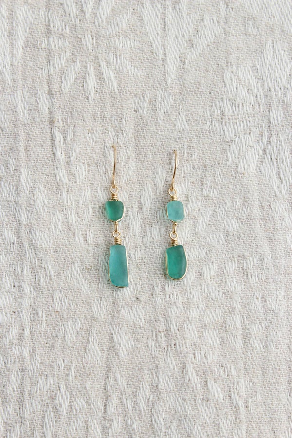 Boucles d'oreilles du lac #523