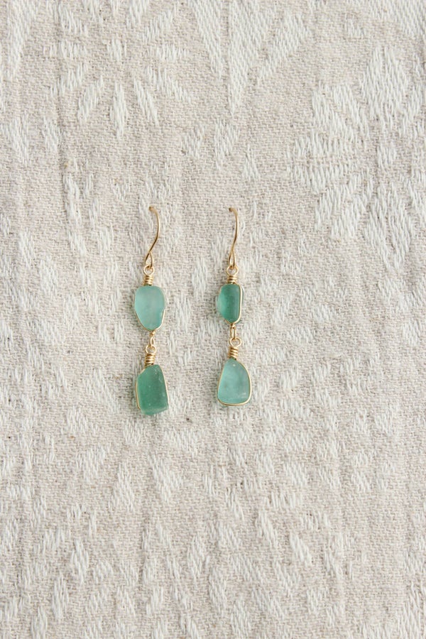 Boucles d'oreilles du lac #524