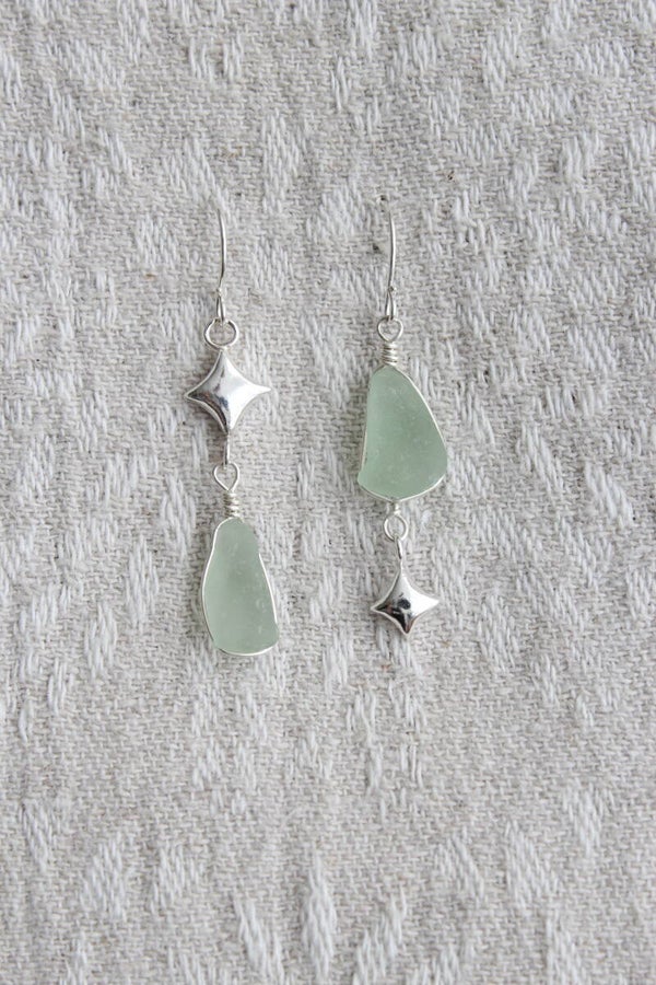 Boucles d'oreilles du lac #528