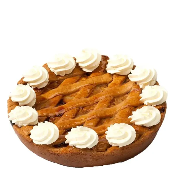 Appeltaart met slagroom