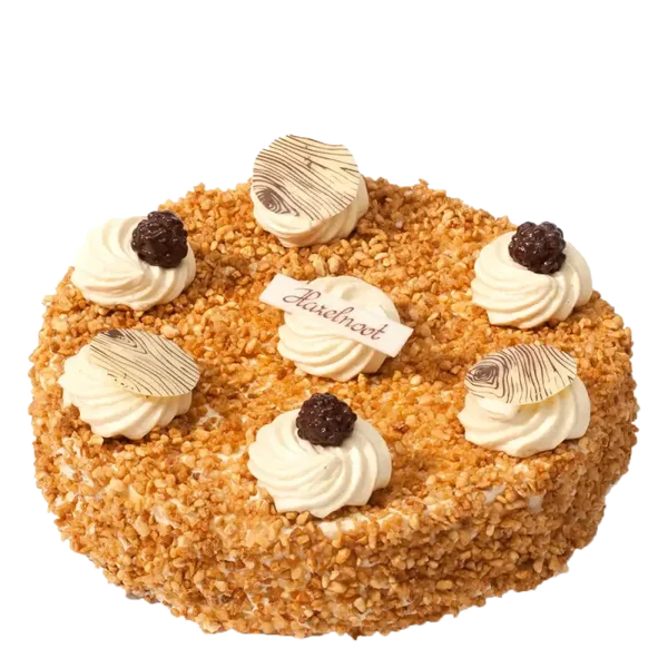 Hazelnootschuimtaartje