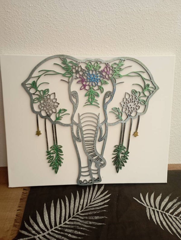 Tableau éléphant