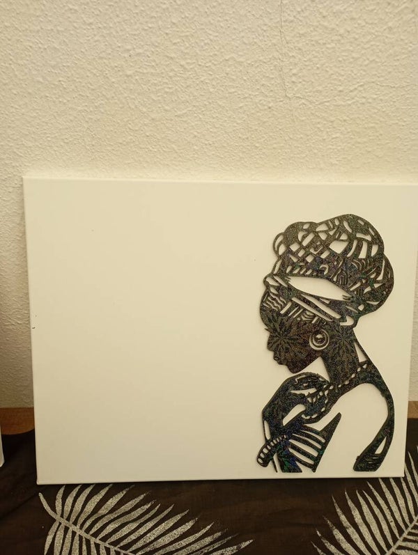 Tableau femme africaine