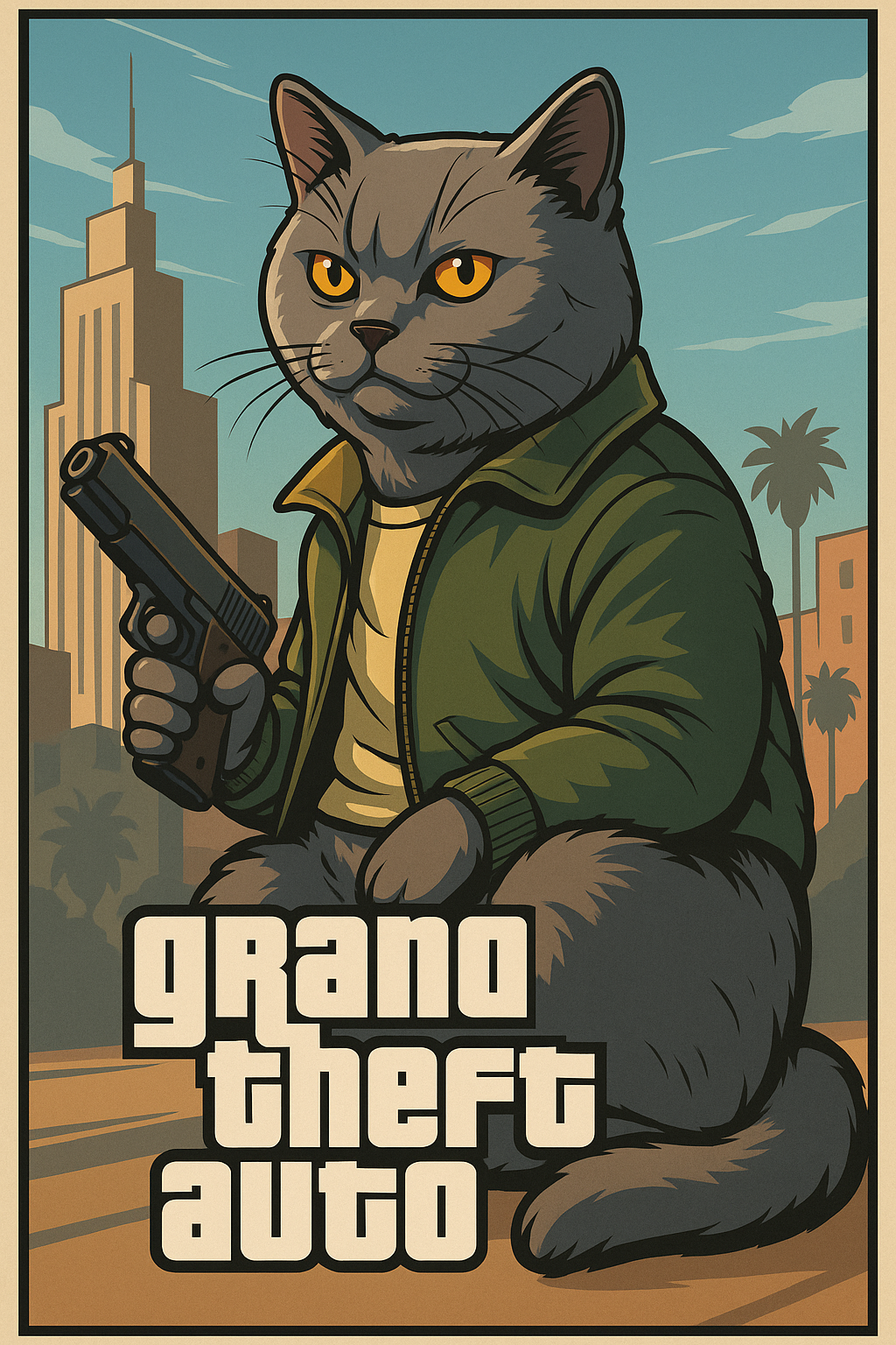 GamePoster – Jouw Huisdier als Gameheld