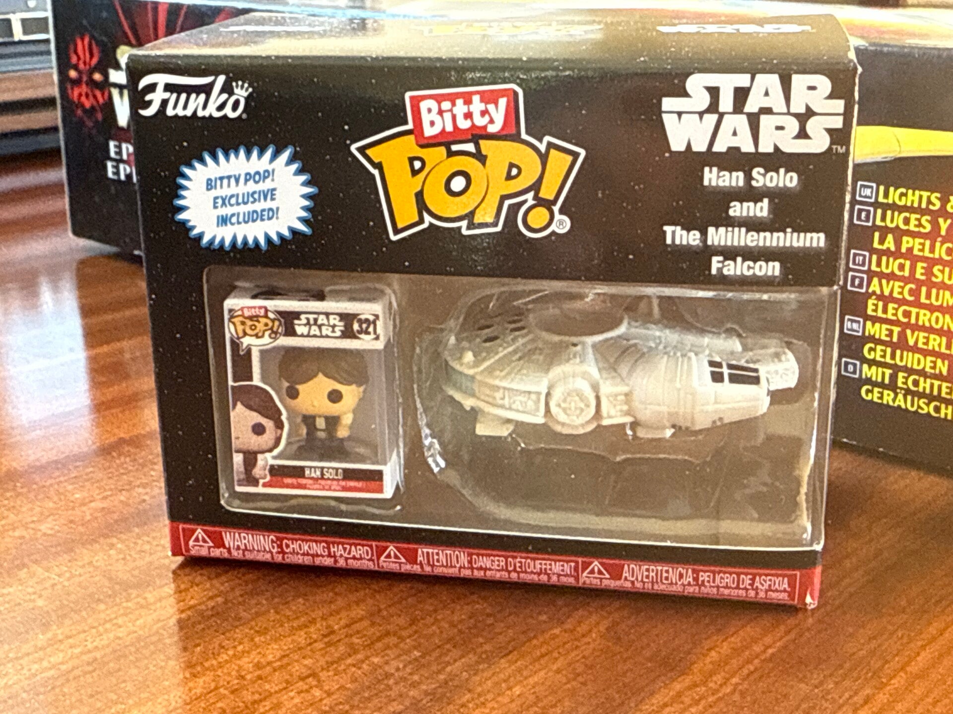 Han Solo and Millennium Falcon