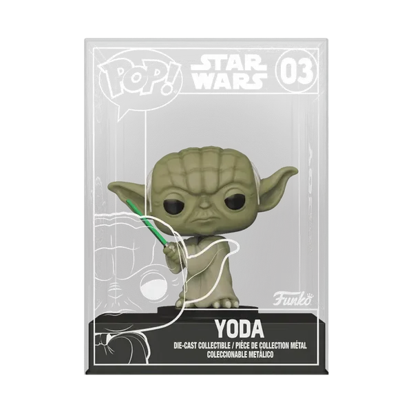 Funko Pop! Die-Cast Yoda with Lightsaber Star Wars