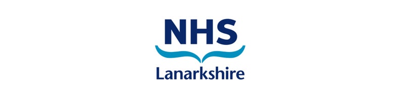 NHS Lanarkshjire logo, another funding body for Hartwood