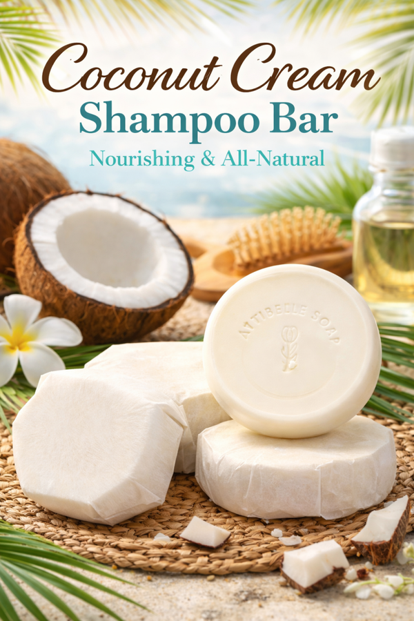 Coconut Cream Shampoo Bar