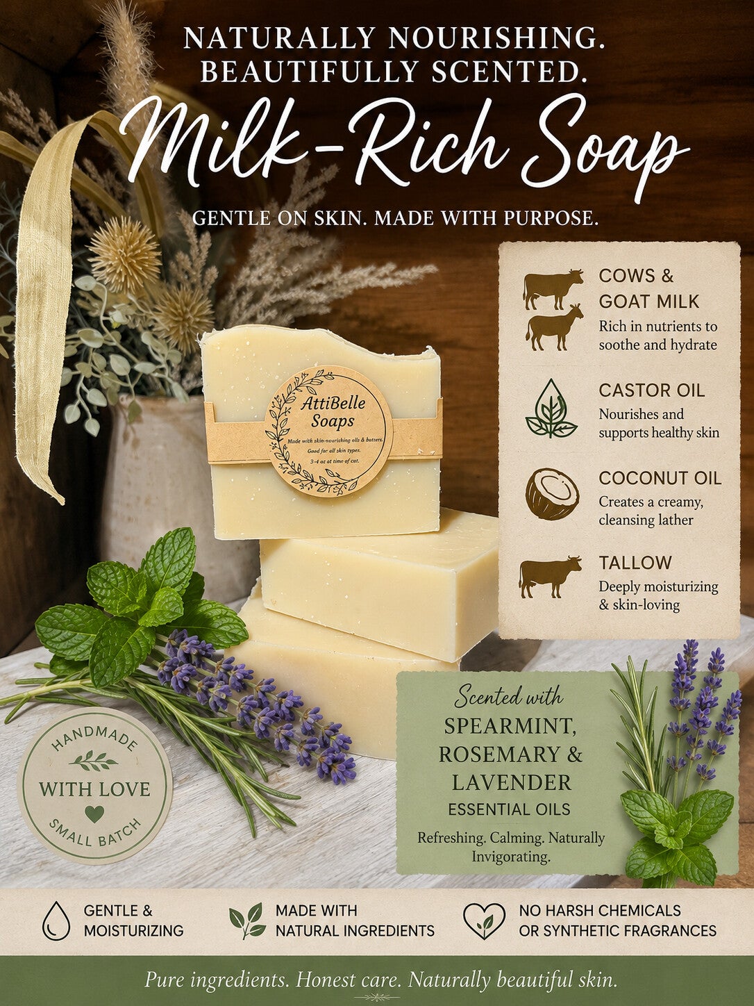 Creamy Milk Tallow Bar